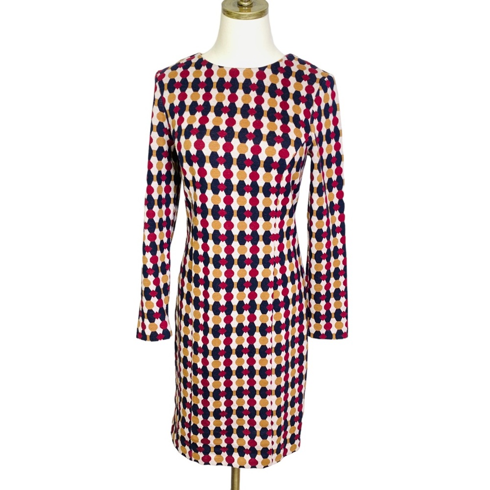 Boden Retro Dot Shift Career Dress 6R / 3513